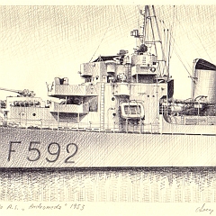 1953 - Fregata antisom 'Andromeda'